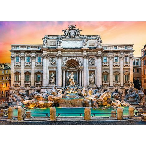 Puzzle Trefl 500el Fontanna Di Trevi - 2
