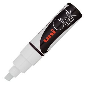 Marker kredowy Uni PWE-8K, biały
