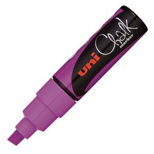 Marker kredowy Uni PWE-8K, fioletowy