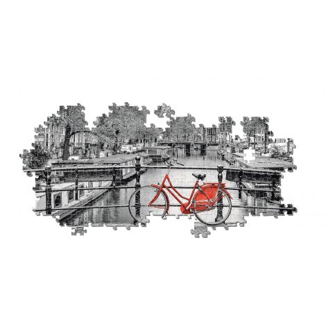 Puzzle Clementoni 1000el Panorama Amsterdam Bicycle - 3