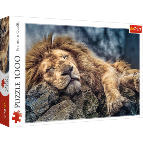 Puzzle Trefl 1000el Śpiący Lew