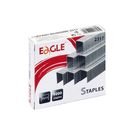 Zszywki Eagle 23/17, 1000 sztuk