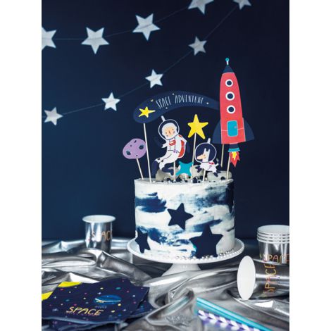 Topper na tort  Kosmos, 9,5 - 24,5 cm - 4