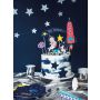 Topper na tort  Kosmos, 9,5 - 24,5 cm - 5