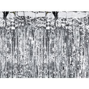 Kurtyna Party, srebrna, 90 x 250cm