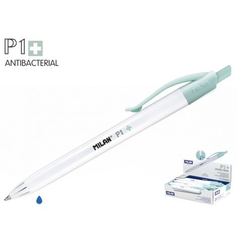 Długopis Milan P1 Antibacterial niebieski - 2