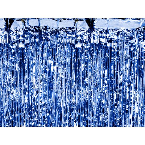 Kurtyna Party, niebieska, 90 x 250cm
