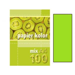 Papier ksero A4/100/80g Kreska zielony jasny