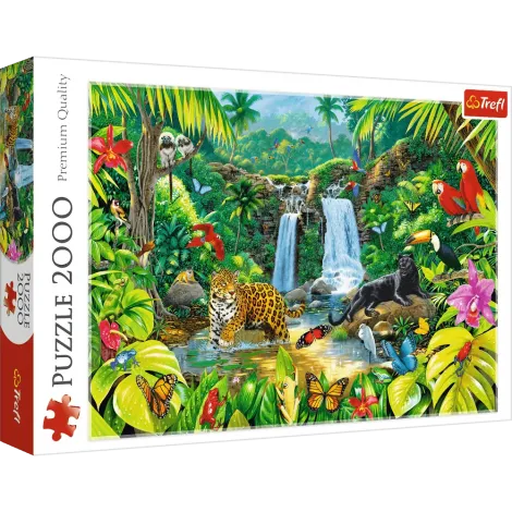 Puzzle Trefl 2000el Las Tropikalny