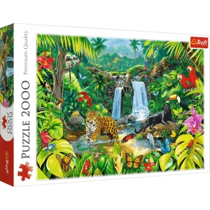 Puzzle Trefl 2000el Las Tropikalny