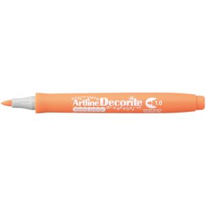 Marker permanentny Toma Artline Decorite 1.0mm, Pomarańczowy Pastelowy