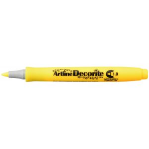 Marker permanentny Toma Artline Decorite 1.0mm, Żółty