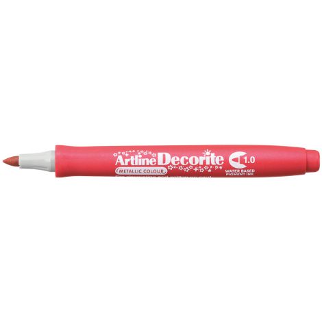 Markery Toma Artline Decorite 1.0mm, Czerwony Metaliczny