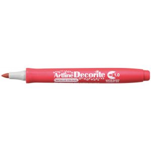 Markery Toma Artline Decorite 1.0mm, Czerwony Metaliczny