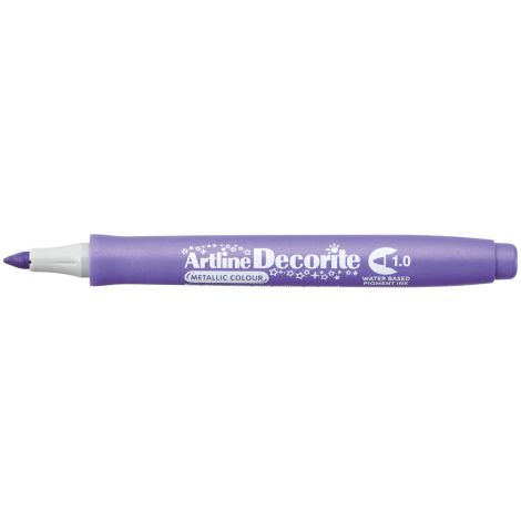 Markery Toma Artline Decorite 1.0mm, Fioletowy Metaliczny
