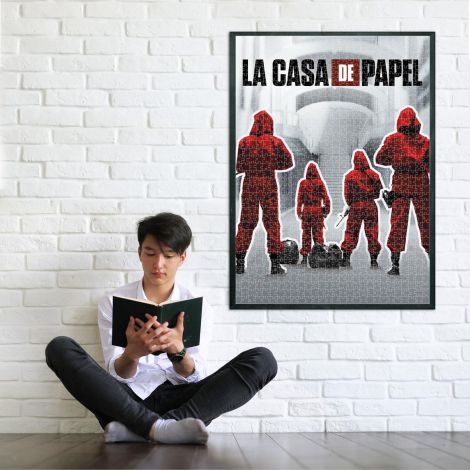 Puzzle Clementoni 1000el La Casa De Papel 2 - 4