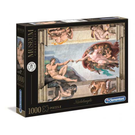 Puzzle Clementoni Museum 1000el Michelangelo: The Creation Of Man