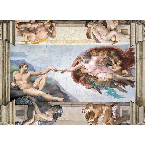 Puzzle Clementoni Museum 1000el Michelangelo: The Creation Of Man - 2