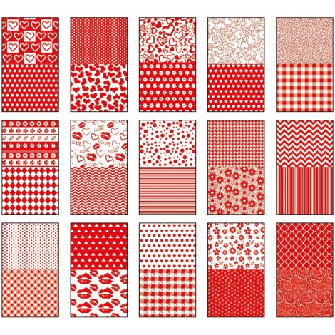 Blok z motywami Happy Color Red A4/15/80g - 2