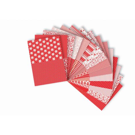 Blok z motywami Happy Color Red A4/15/80g - 3