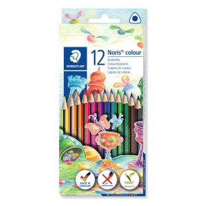 Kredki ołówkowe Staedtler Noris Colour Wopex trójkątne, 12 kolorów