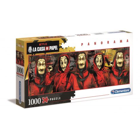 Puzzle Clementoni 1000el Panorama La Casa De Papel