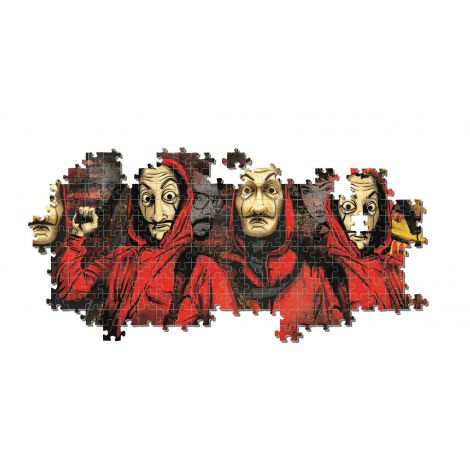 Puzzle Clementoni 1000el Panorama La Casa De Papel - 6