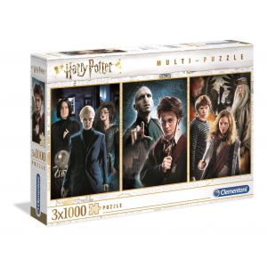 Puzzle Clementoni 3x1000el Harry Potter
