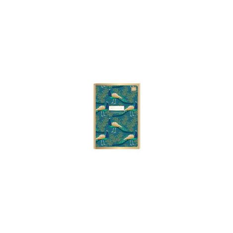Zeszyt Interdruk Metallic Gold A5/96/70g kratka - 5