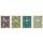 Zeszyt Interdruk Metallic Gold A5/96/70g kratka