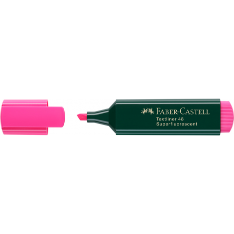 Zakreślacz Faber-Castell 48, różowy