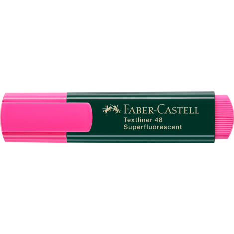 Zakreślacz Faber-Castell 48, różowy - 2
