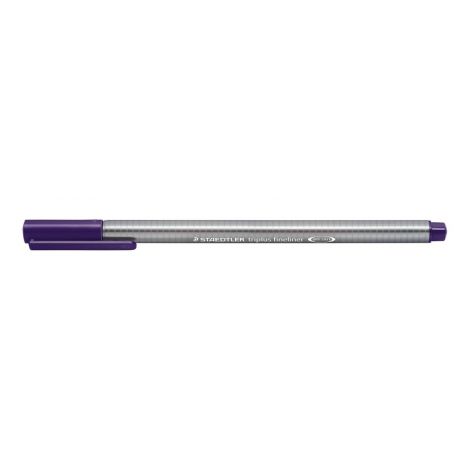 Cienkopis Staedtler Triplus, trójkątny, 0.3mm, fioletowy ciemny - 2