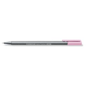 Cienkopis Staedtler Triplus, trójkątny, 0.3mm, różowy jasny