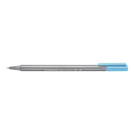 Cienkopis Staedtler Triplus, trójkątny, 0.3mm, lazurowy