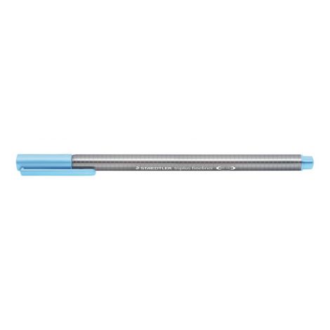 Cienkopis Staedtler Triplus, trójkątny, 0.3mm, lazurowy - 2