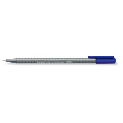 Cienkopis Staedtler Triplus, trójkątny, 0.3mm, niebieski