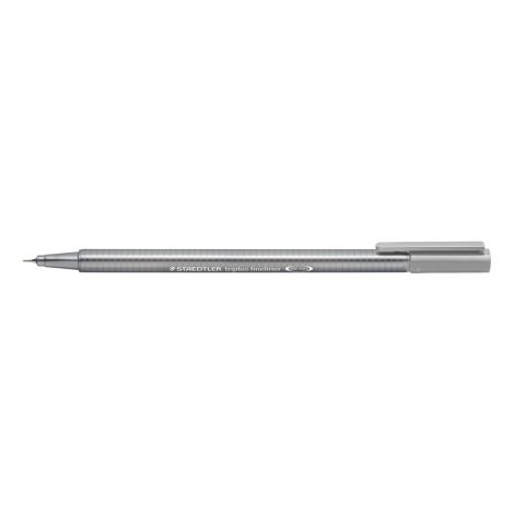 Cienkopis Staedtler Triplus, trójkątny, 0.3mm, szary jasny