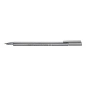 Cienkopis Staedtler Triplus, trójkątny, 0.3mm, szary jasny