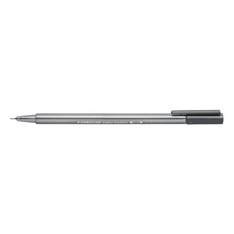 Cienkopis Staedtler Triplus, trójkątny, 0.3mm, szary
