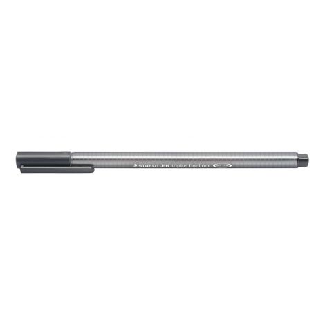 Cienkopis Staedtler Triplus, trójkątny, 0.3mm, szary - 2