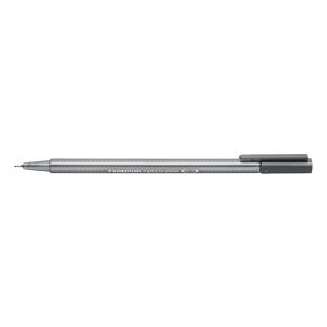 Cienkopis Staedtler Triplus, trójkątny, 0.3mm, szary