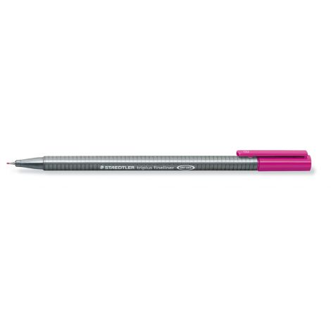 Cienkopis Staedtler Triplus, trójkątny, 0.3mm, różowy