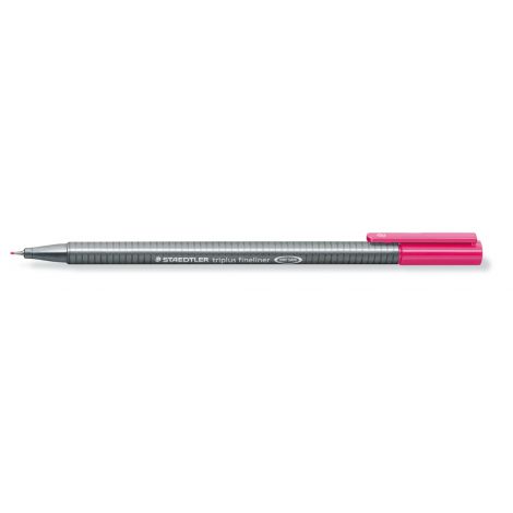 Cienkopis Staedtler Triplus, trójkątny, 0.3mm, magenta