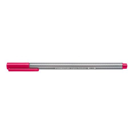 Cienkopis Staedtler Triplus, trójkątny, 0.3mm, bordowy - 2
