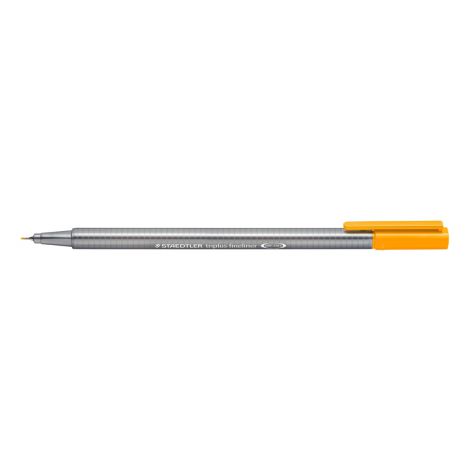 Cienkopis Staedtler Triplus, trójkątny, 0.3mm, pomarańczowy jasny