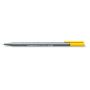 Cienkopis Staedtler Triplus, trójkątny, 0.3mm, żółty - 2