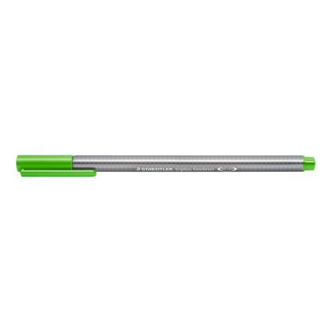 Cienkopis Staedtler Triplus, trójkątny, 0.3mm, zielony jasny - 2