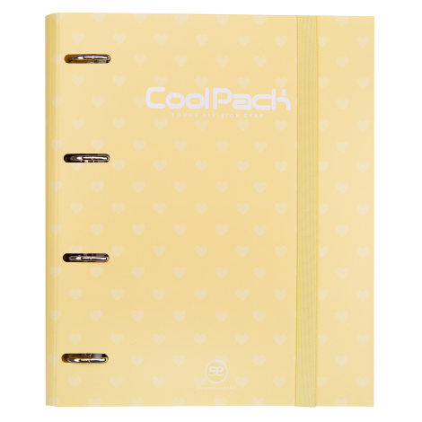 Segregator Coolpack A4/50 z kartkami, Żółty