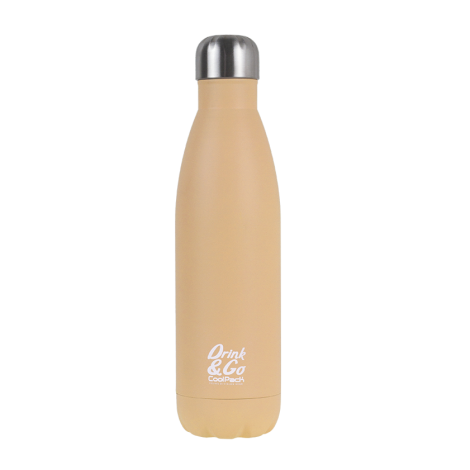 Termos Colorino metalowy Pomarańczowy, 500ml